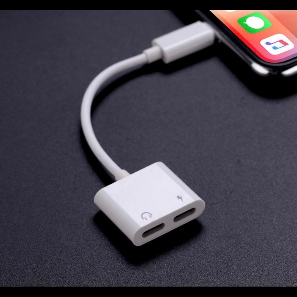 iPhone 7 and up charge + Audio dongle